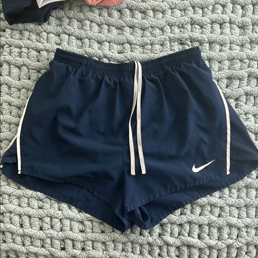 Nike Blue Athletic Shorts Lightweight Performance
